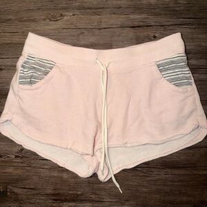Mossimo Supply Co. Light Pink Drawstring Athletic Shorts